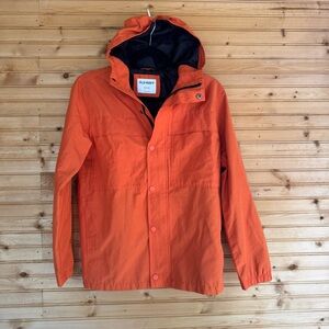 Old Navy Boys' Zip Utility Jacket Kids Size XL Jack O'lantern Orange NWT